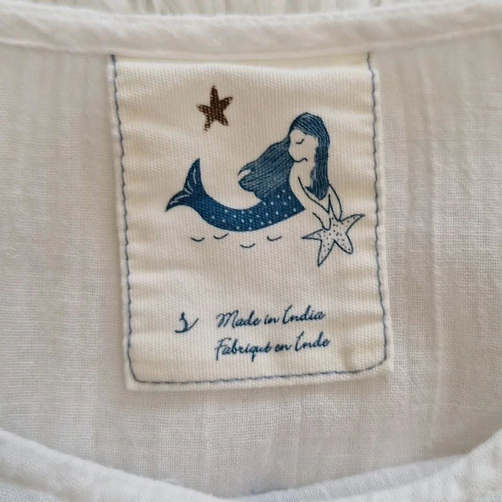 Anthropologie Mermaid Meadowbrook Blouse - Picture 11 of 16
